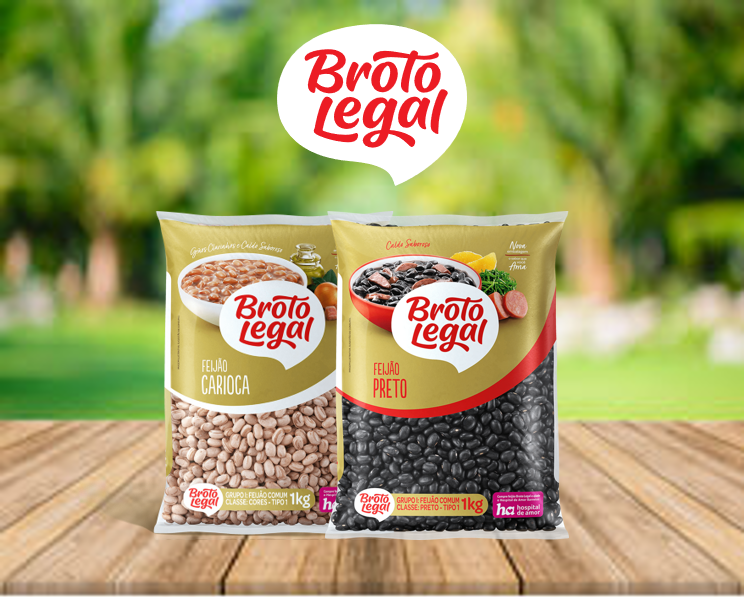 Feijão Carioca Broto Legal 1kg